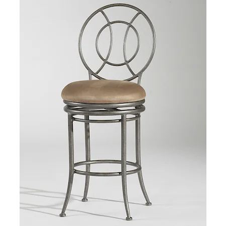 Bar Stool w/ Upholstered Seat